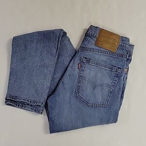 Levi's 510 premium denim blue jeans women's sz 28 x 32